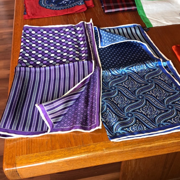 Men’s pocket squares - Picture 1 of 5